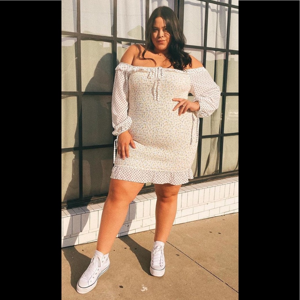 ByEgreis NBW NWT Off Shoulder Lina dress